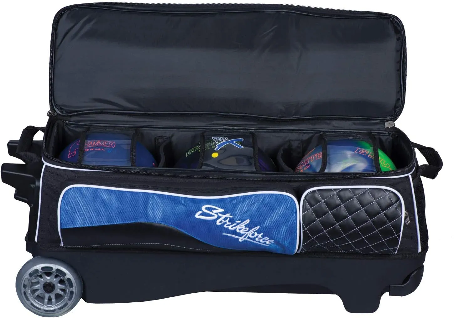 KR Strikeforce Royal Flush Triple Roller Bowling Bag