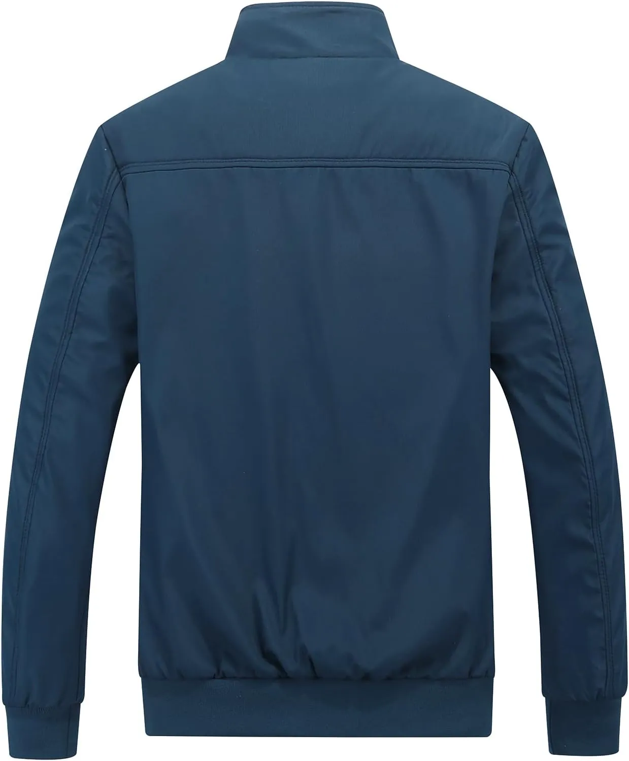 Lamgool Mens Lightweight Jackets Light Windbreaker Casual Flight Jackets Spring Fall Active Coat Outwear