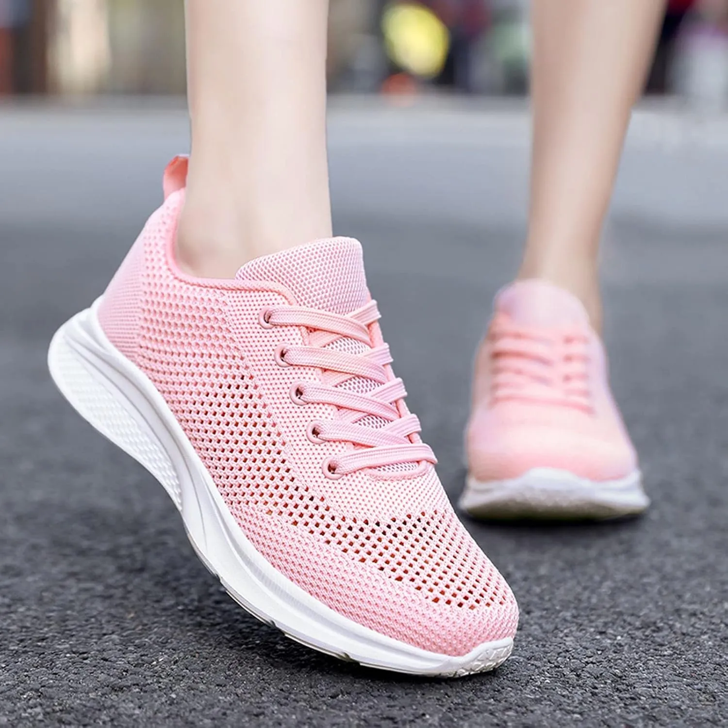 Men Mesh Sneaker Orthopedic Casual Sneaker with Arch Support Breathable Lightweight Walking Shoes Comfortable Wide Width Running Shoes