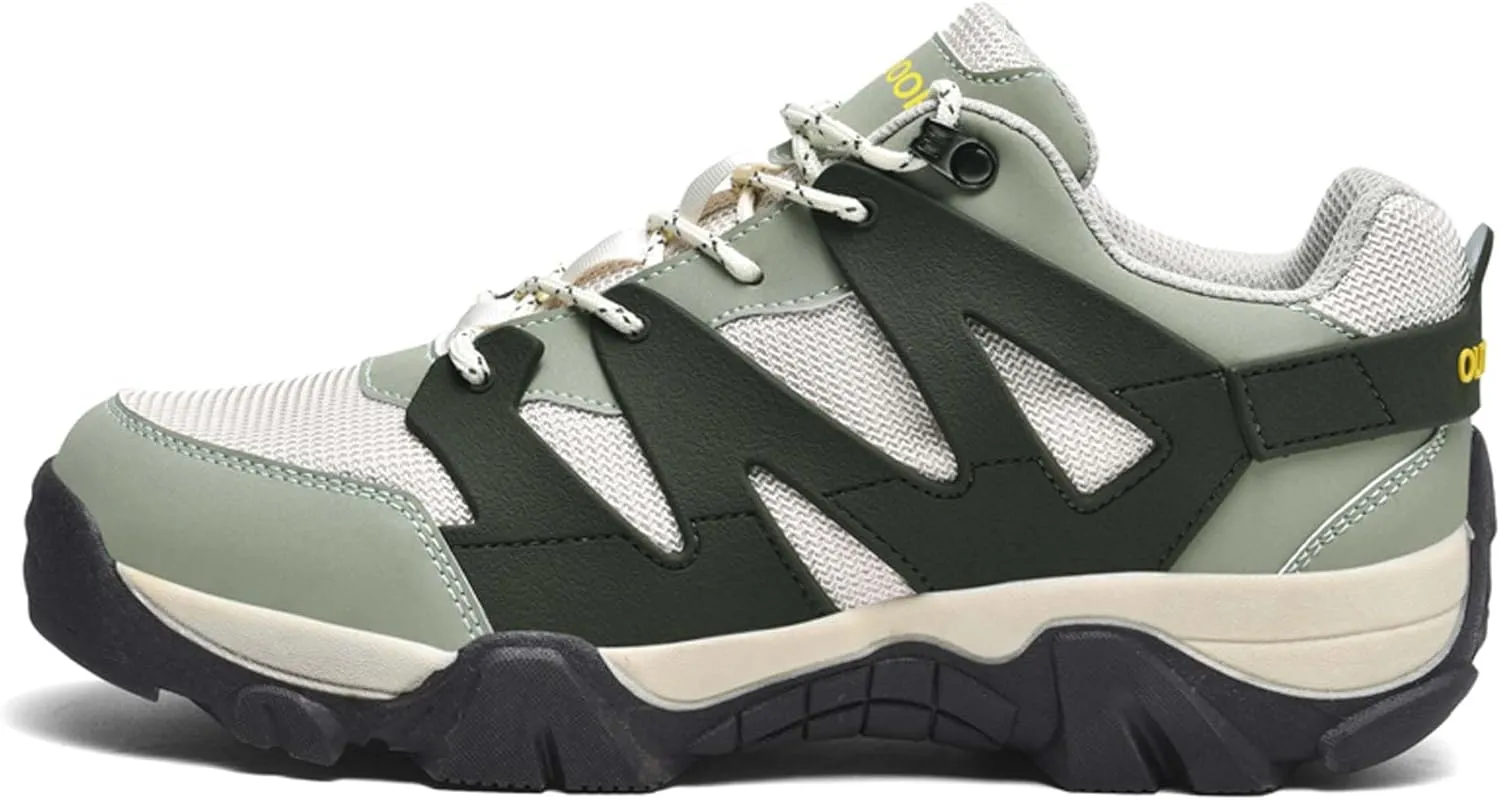 Men's Anti-slip Climbing Shoes Breathable Comfortable Hiking Shoes Outdoor Wearable Outsole Travel Shoes Outdoor Sports Walking Camping Off-road Shoes