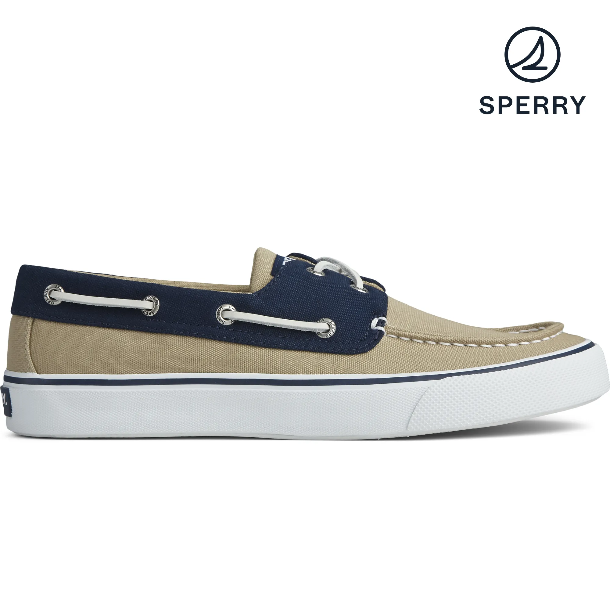 Men's Bahama II Saturated Sneaker - Khaki/Navy (STS22530)