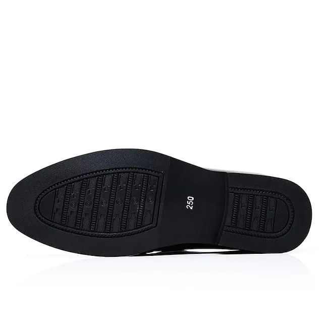Men's Business Casual Classic Daily Office & Career Leather Loafers