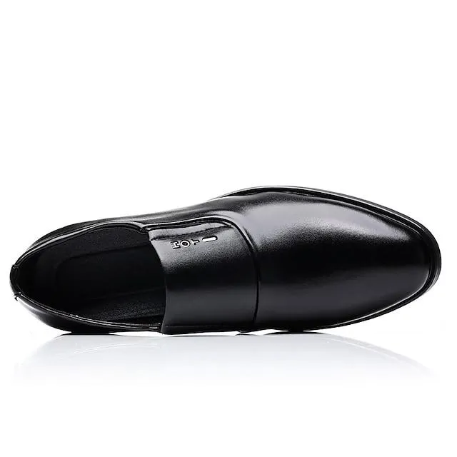 Men's Business Casual Classic Daily Office & Career Leather Loafers