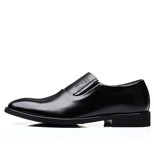 Men's Business Casual Classic Daily Office & Career Leather Loafers