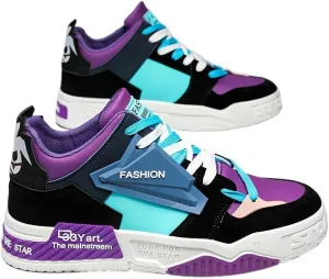 Men's Fashion Skate Shoes,Lace Up Sneakers,Men's Casual Sneakers Men's Sport Shoes