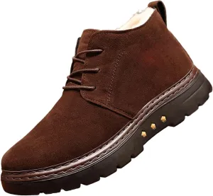 Men's Fleece Warm Boots Snow Shoes For Mens Botas De Invierno Para Hombre Outdoor Boot Comfortable Walking Shoes