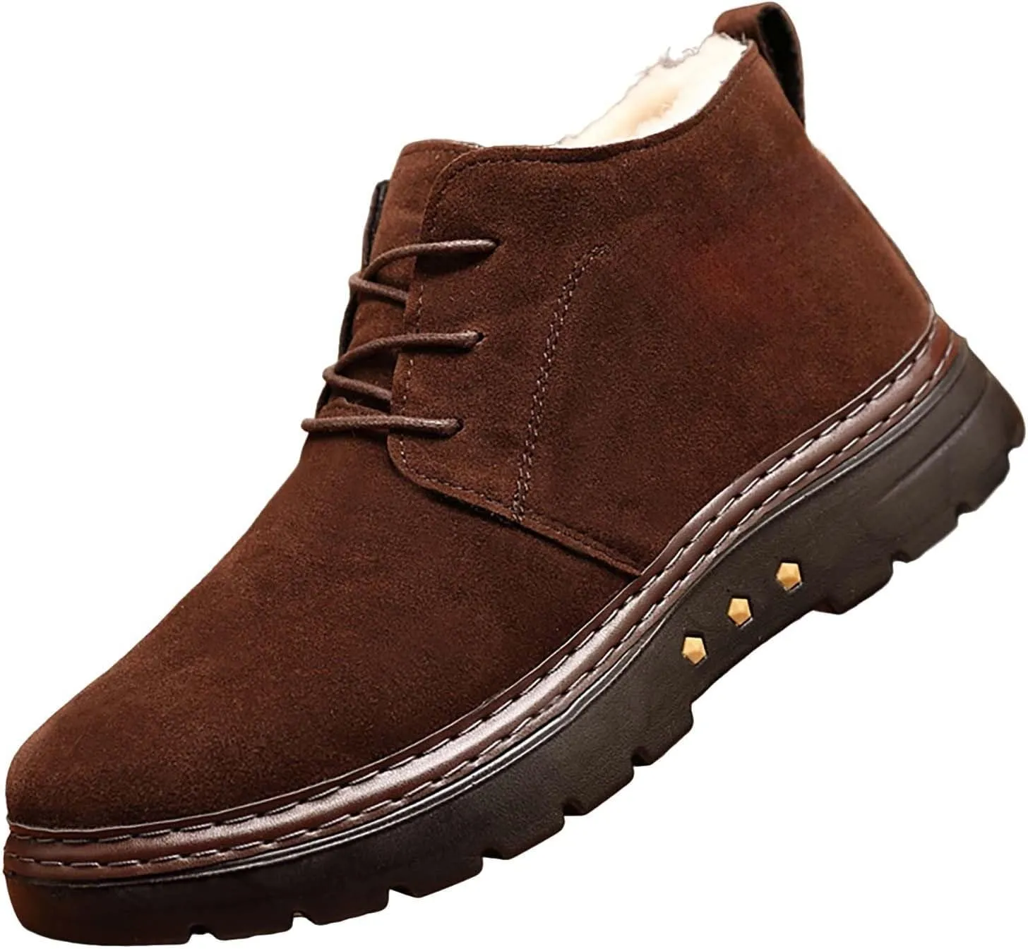 Men's Fleece Warm Boots Snow Shoes For Mens Botas De Invierno Para Hombre Outdoor Boot Comfortable Walking Shoes