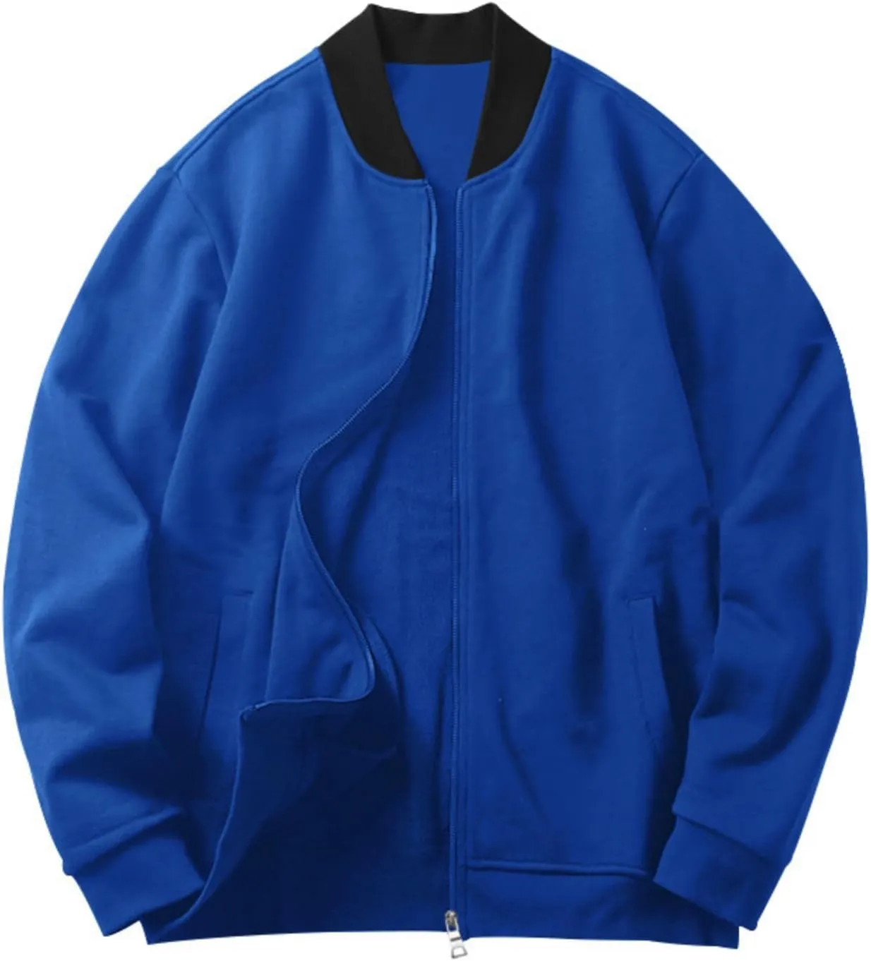 Men's Lightweight Bomber Jacket Jacket Full Zip Light Spring Fall Windbreaker Casual Stylish Golf Jackets for Men