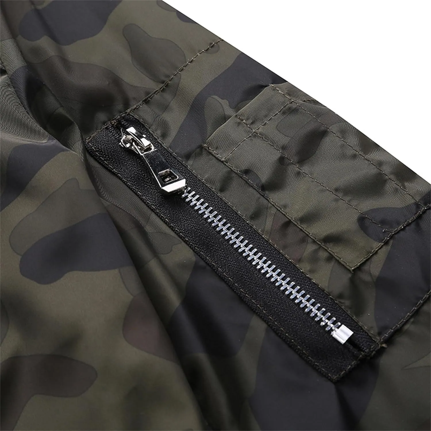 Men's Lightweight Camouflage Jacket Light Track Casual Windbreaker Coats Sportswear Fligh Bomber Jackets