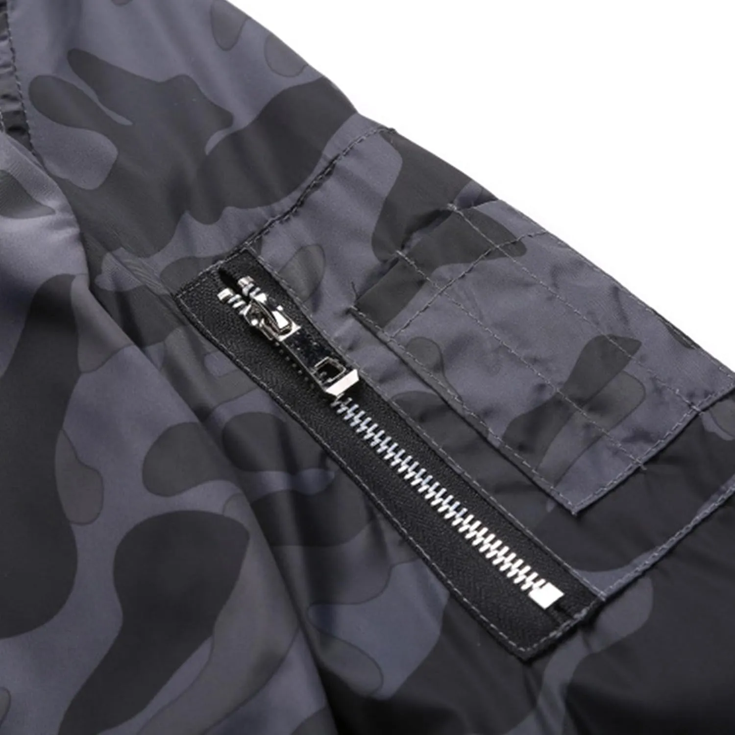 Men's Lightweight Camouflage Jacket Light Track Casual Windbreaker Coats Sportswear Fligh Bomber Jackets