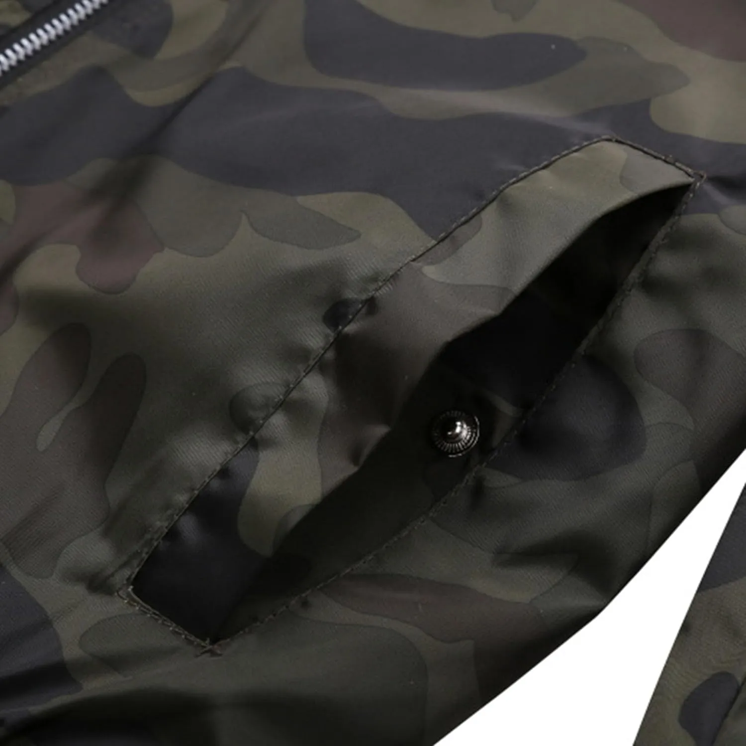 Men's Lightweight Camouflage Jacket Light Track Casual Windbreaker Coats Sportswear Fligh Bomber Jackets