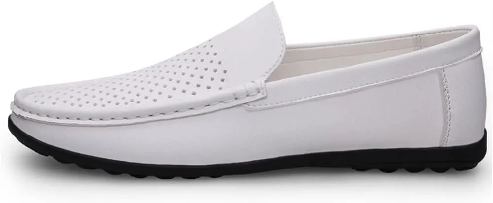 Men's Loafers Moccasins Shoes Breathable Simple Vegan Leather Resistant Flexible Comfortable Walking Party Slip On