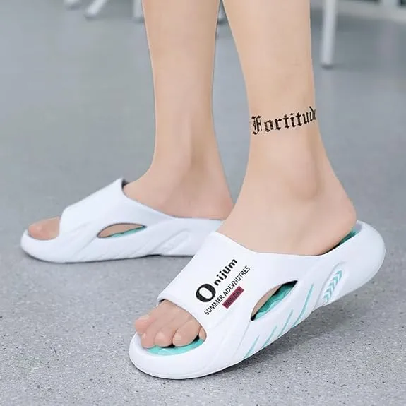 Men's Orthopedic Massage Slippers, Casual Non-Slip Slippers, Open Toe Trendy Beach Shoes for Indoor Outdoor Walking
