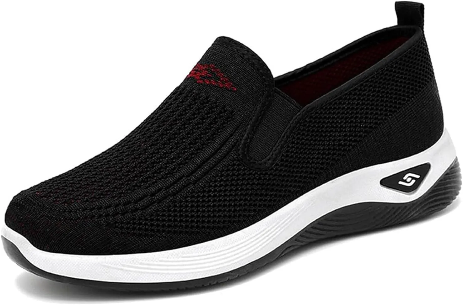 Mmoneyake Women's Men's Hands-Free Slip On Walking Shoes Wide Toe Box Arch Support Orthopedic Walking Sneakers Comfortable Tennis Sneakers Workout Athletic Gym Shoes Ightweight Running Shoe