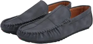 New Men's Loafers Shoes Moccasins Shoes Solid Color Patchwork PU Leather Slip Resistant Lightweight Flat Heel Fashion Classic Slip-ons