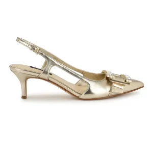 Nine West Women's Neeri3 Gold M