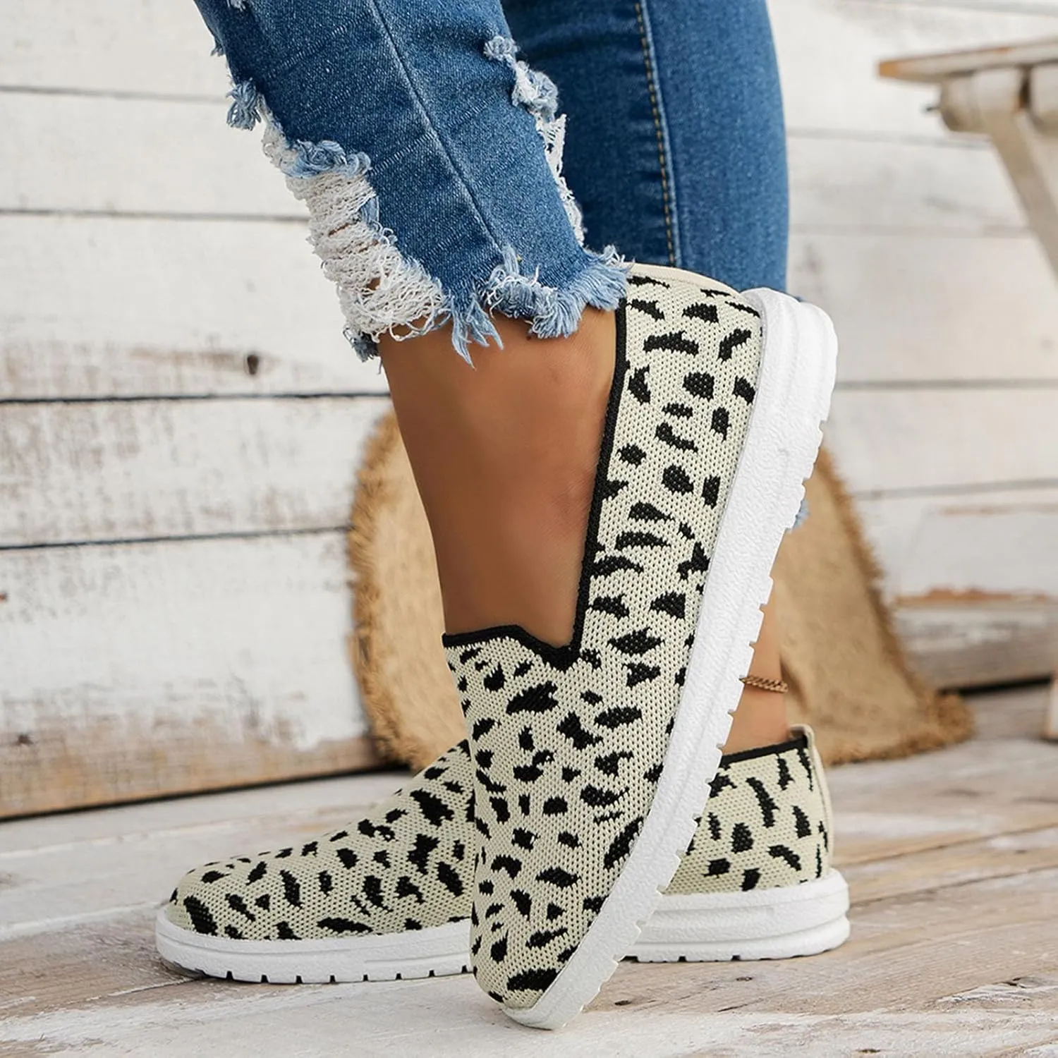 Non Slip Tennis Sneakers for Women Beige Sneakers Women's Workout Sport Work Casual Tennis Shoes Womens Sneakers