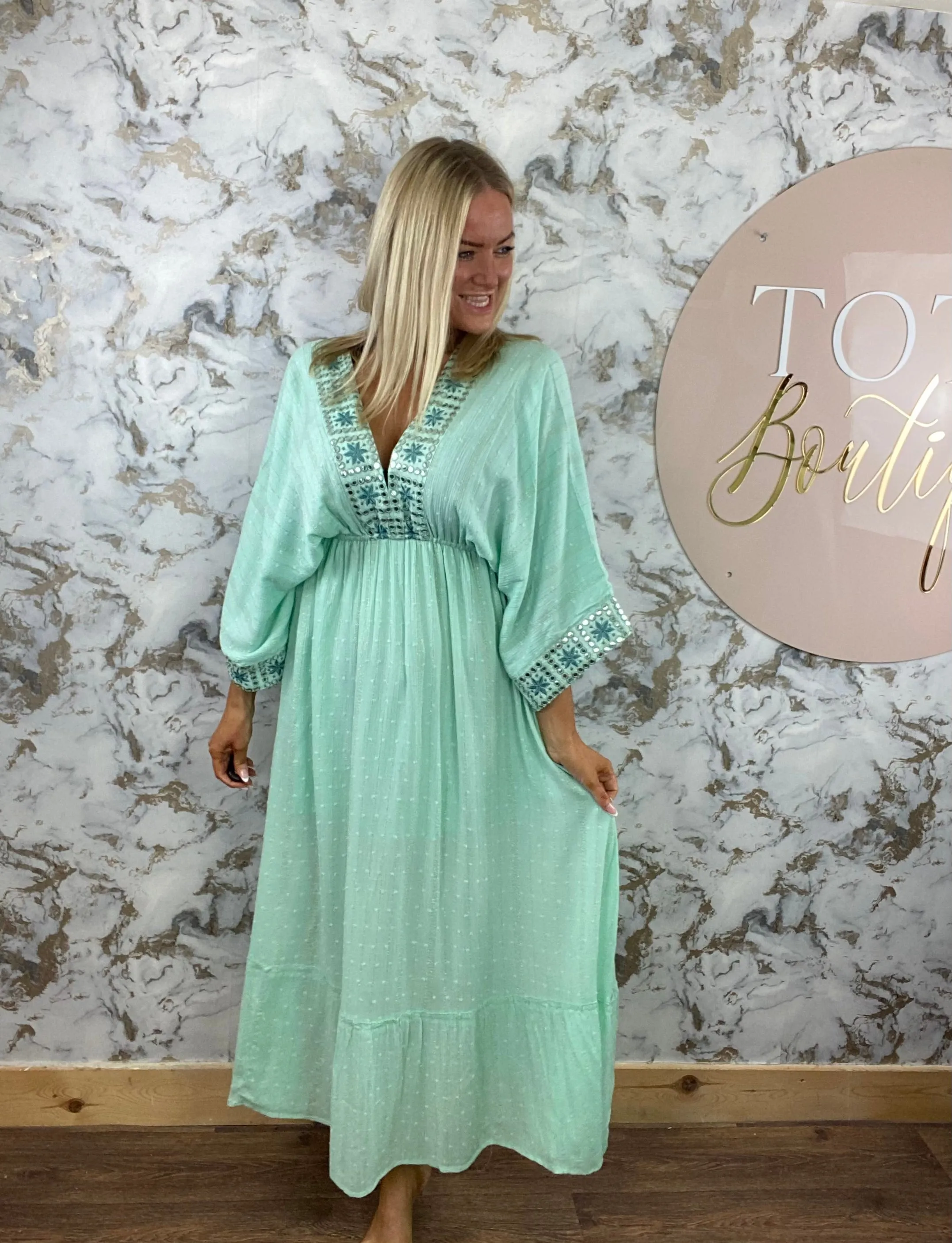 Ocean breeze maxi dress