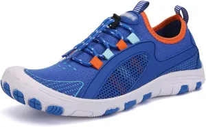 Outdoor Lndoor Minimalist Barefoot Shoes, Unisex Barefoot Shoes, Hiking Climbing Shoes, Water Shoes, for Yoga Running Surfing Boating Swim (Color : Blue, Size : 5.5)