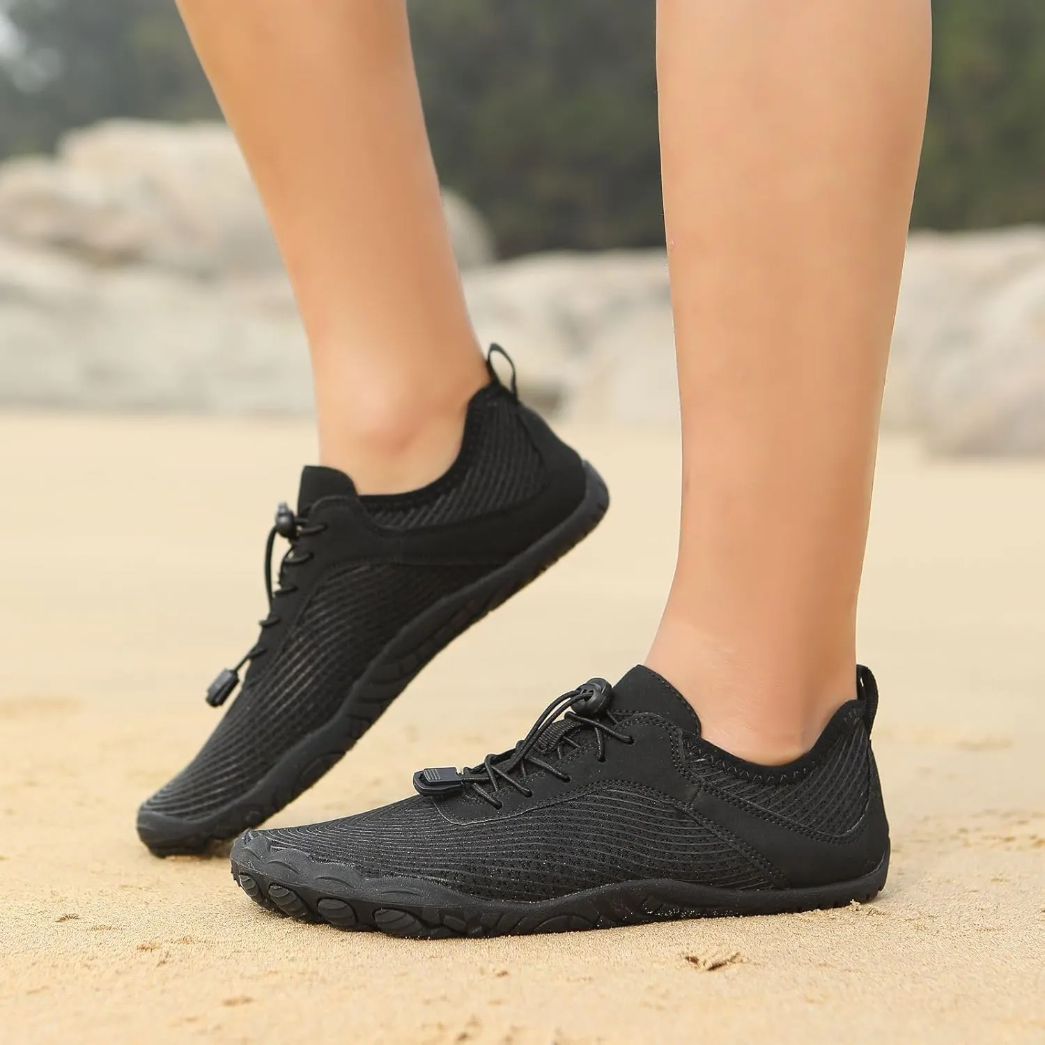 Pro Barefoot Shoes for Women Men Walking Athletic Hike Sneakers Outdoor Waterproof Water Shoes with Wide Toe Box