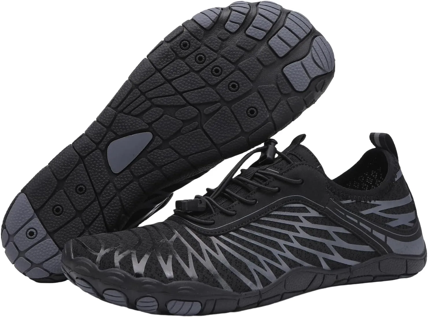 Pro Hike Barefoot Shoes for Women Men with Wide Toe Box, Healthy & Non-Slip Breathable Footwear Barefoot Shoes Beach Pool Swim Surf Hiking Walking Shoes