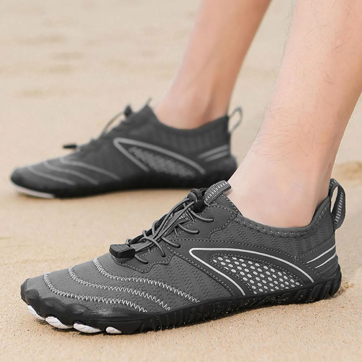 Pro Hike Barefoot Shoes Women Footwear Barefoot Womens Mens Wide Toe Box Healthy & Non-Slip Trail Running Shoes Breathable Beach Pool Swim Surf Hiking Shoes
