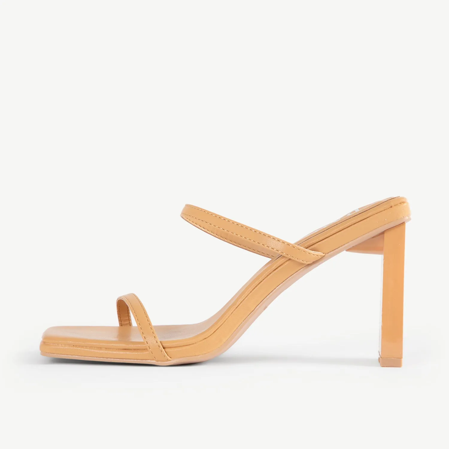 RAID Allen Heeled Mule in Nude