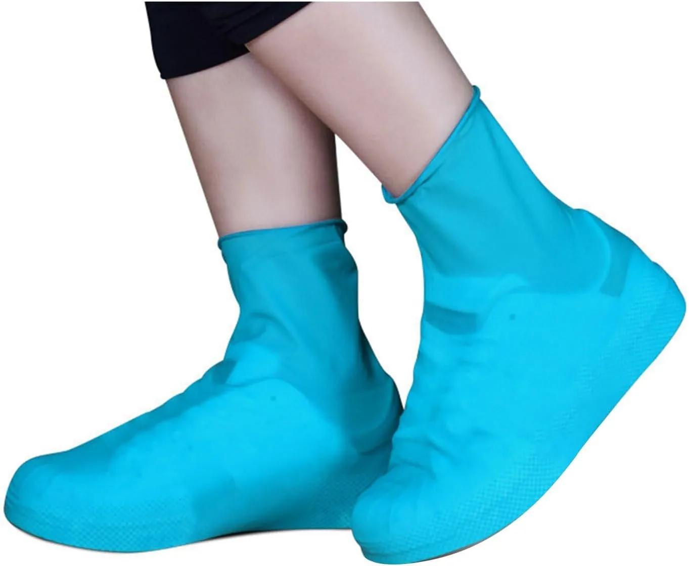 Rain Boot Waterproof Shoe Cover for Women Men Silicone Foot Covers Shoe Protector Rainy Season Outdoor Shoe Accessories Shoe Cover