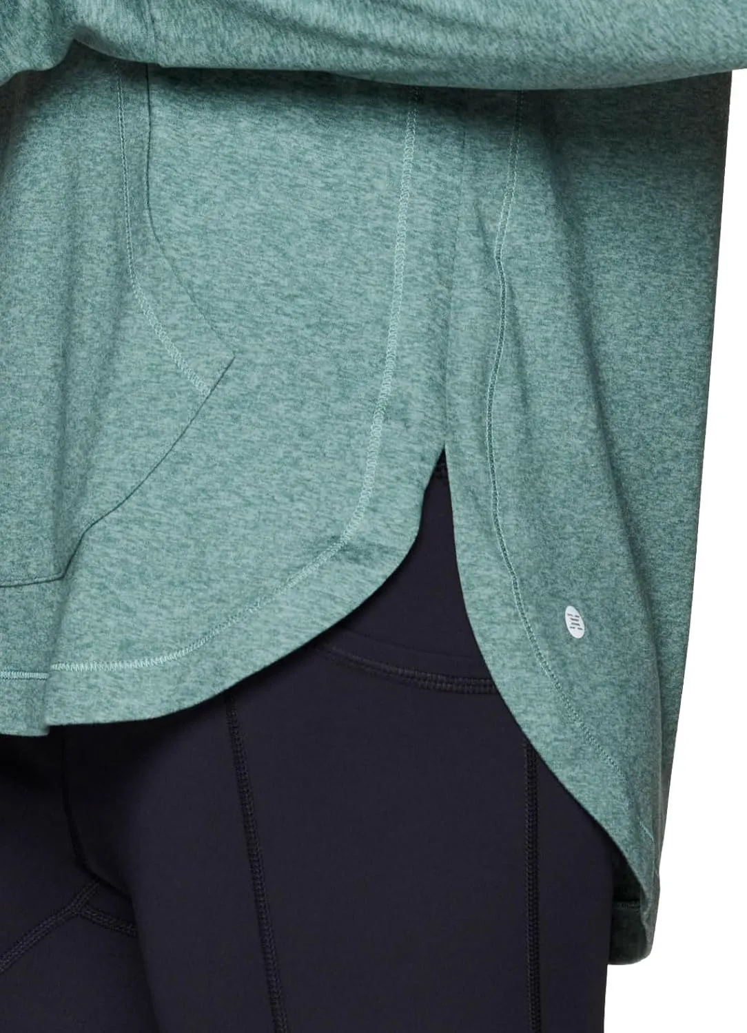 RBX Active Women's Fashion Yoga Long Sleeve Soft Lightweight Hoodie Pullover Top