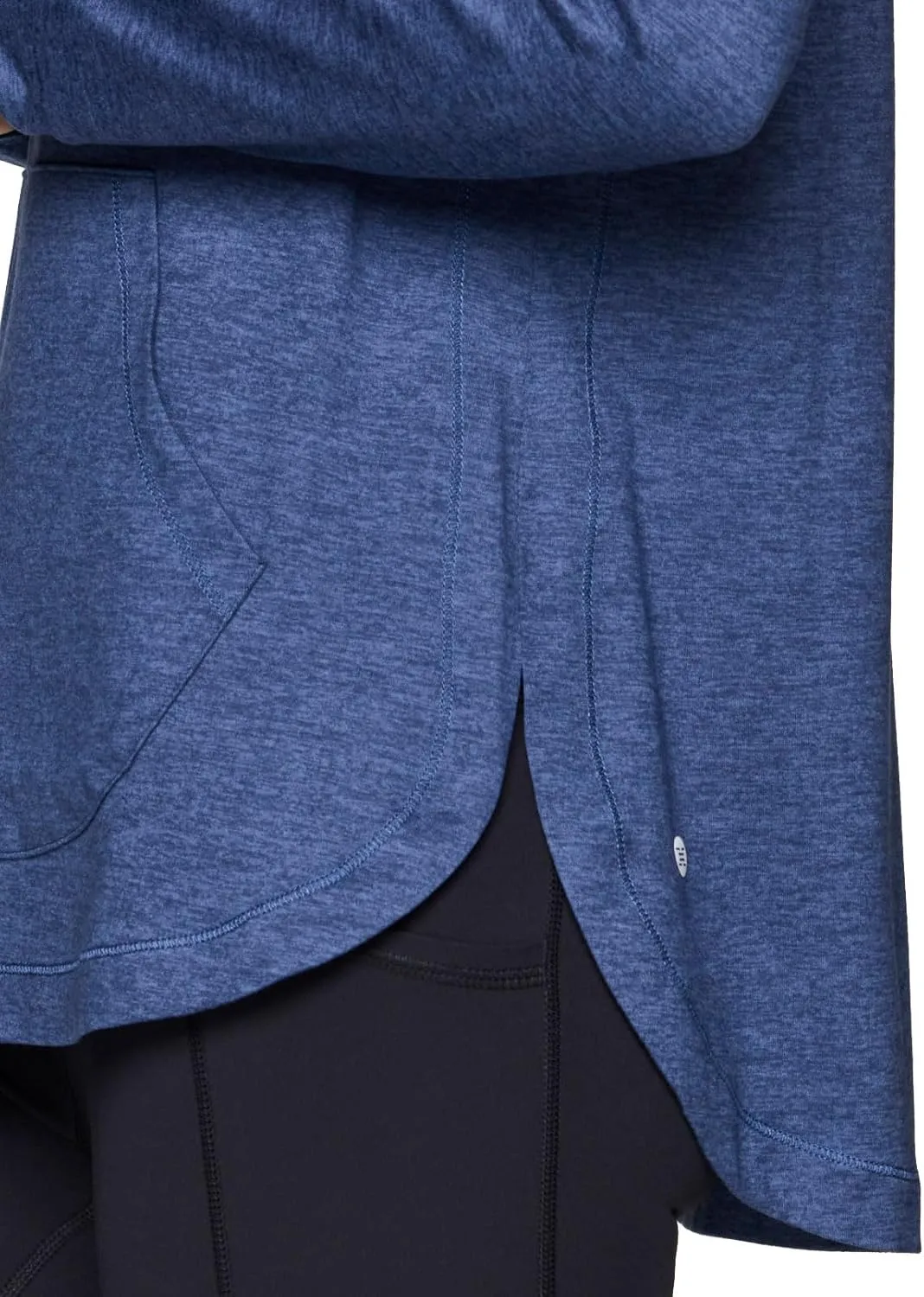 RBX Active Women's Fashion Yoga Long Sleeve Soft Lightweight Hoodie Pullover Top