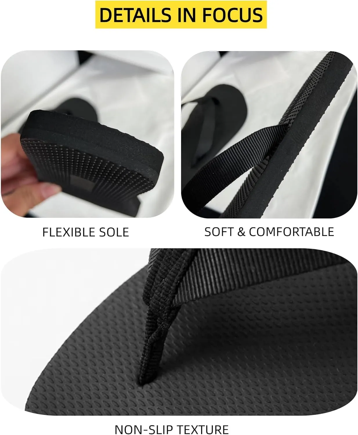 Rubber Thong Sandals for Women Beach Flip Flops Casual Comfortable Slip On Flat Sandals Ladies Slides Slipper