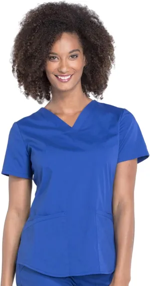 Scrubs for Women Workwear Professionals V-Neck Top, Soft Stretch - WW665