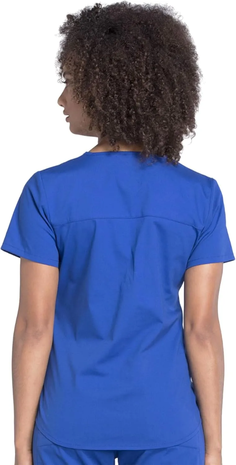 Scrubs for Women Workwear Professionals V-Neck Top, Soft Stretch - WW665