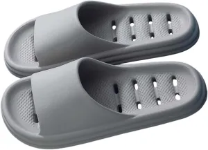 Shower Shoes For Women And Men Massage Pool Slides Soft Comfortable Slip Slides Extra Wide Slippers for Women And Men
