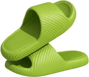 Slides for Women and Men,EVA Non-Slip,Shower Slippers Bathroom Sandals Massage House Slides for Indoor Outdoor