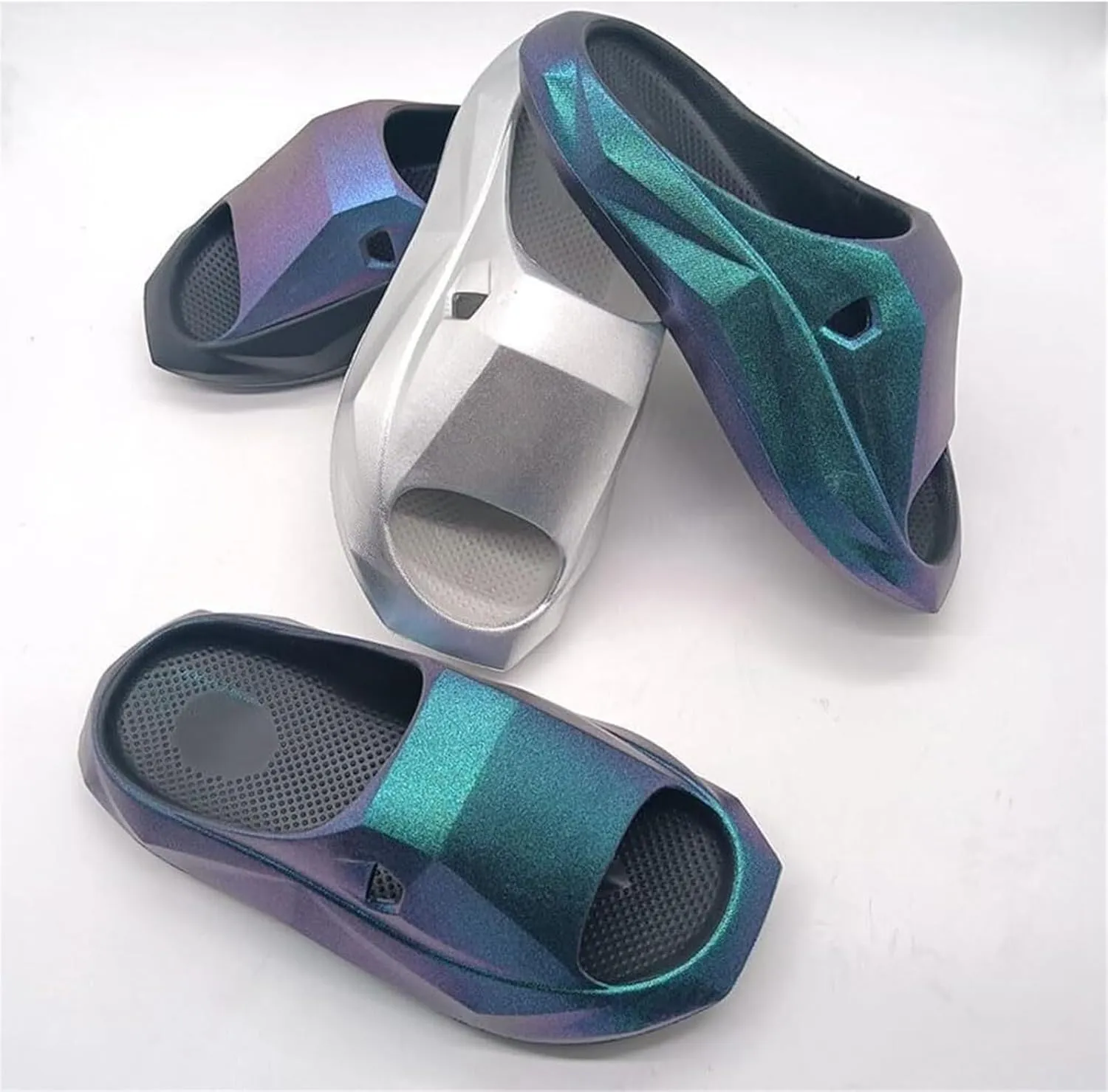 Slippers for Men and Women,Indoor Outdoor Slides Sandals,Casual Non Slip Thick Soles Bath Shower Slippers