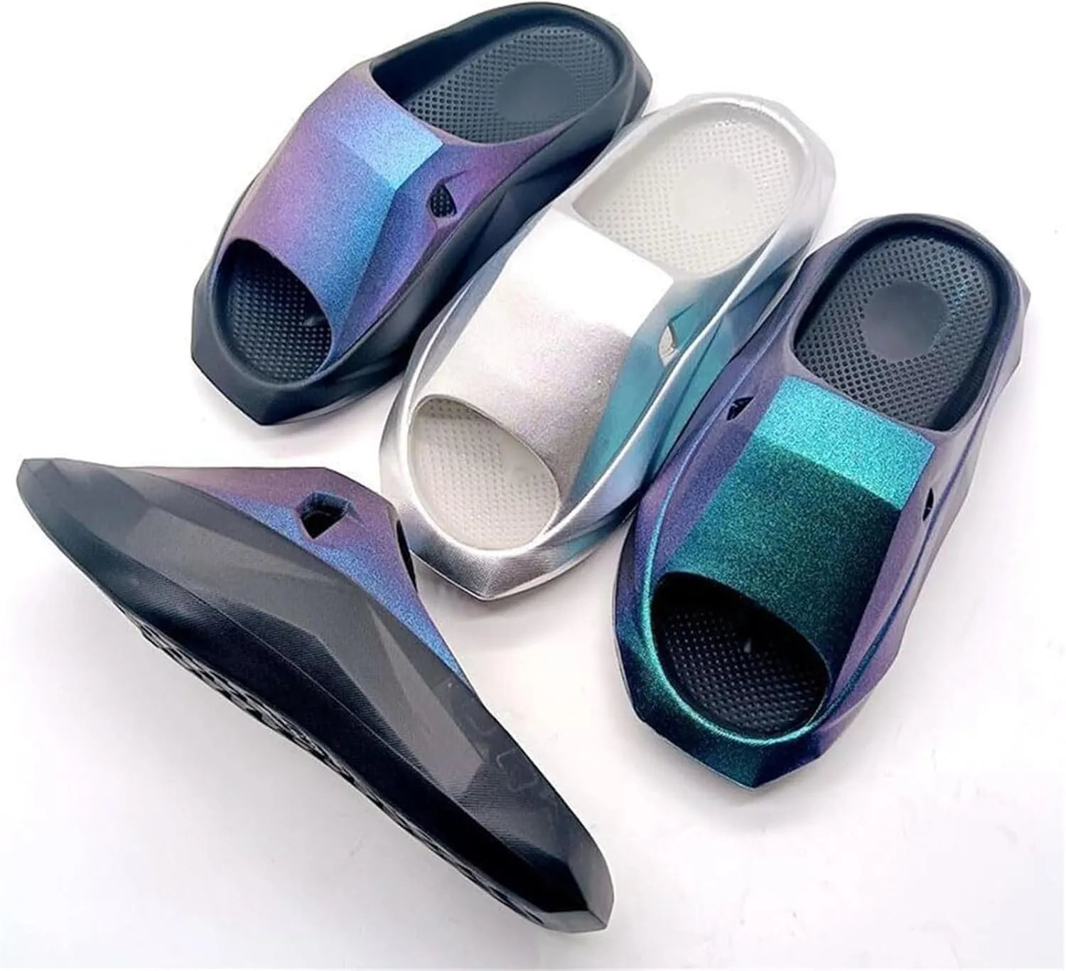 Slippers for Men and Women,Indoor Outdoor Slides Sandals,Casual Non Slip Thick Soles Bath Shower Slippers
