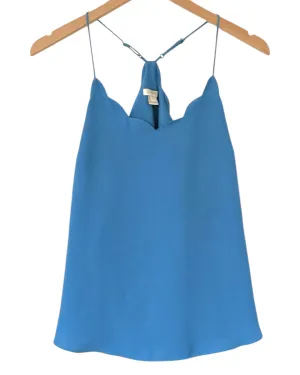Soft Autumn Agave Scallop Edge Cami Top