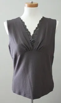 Soft Autumn Cocoa Sleeveless Top