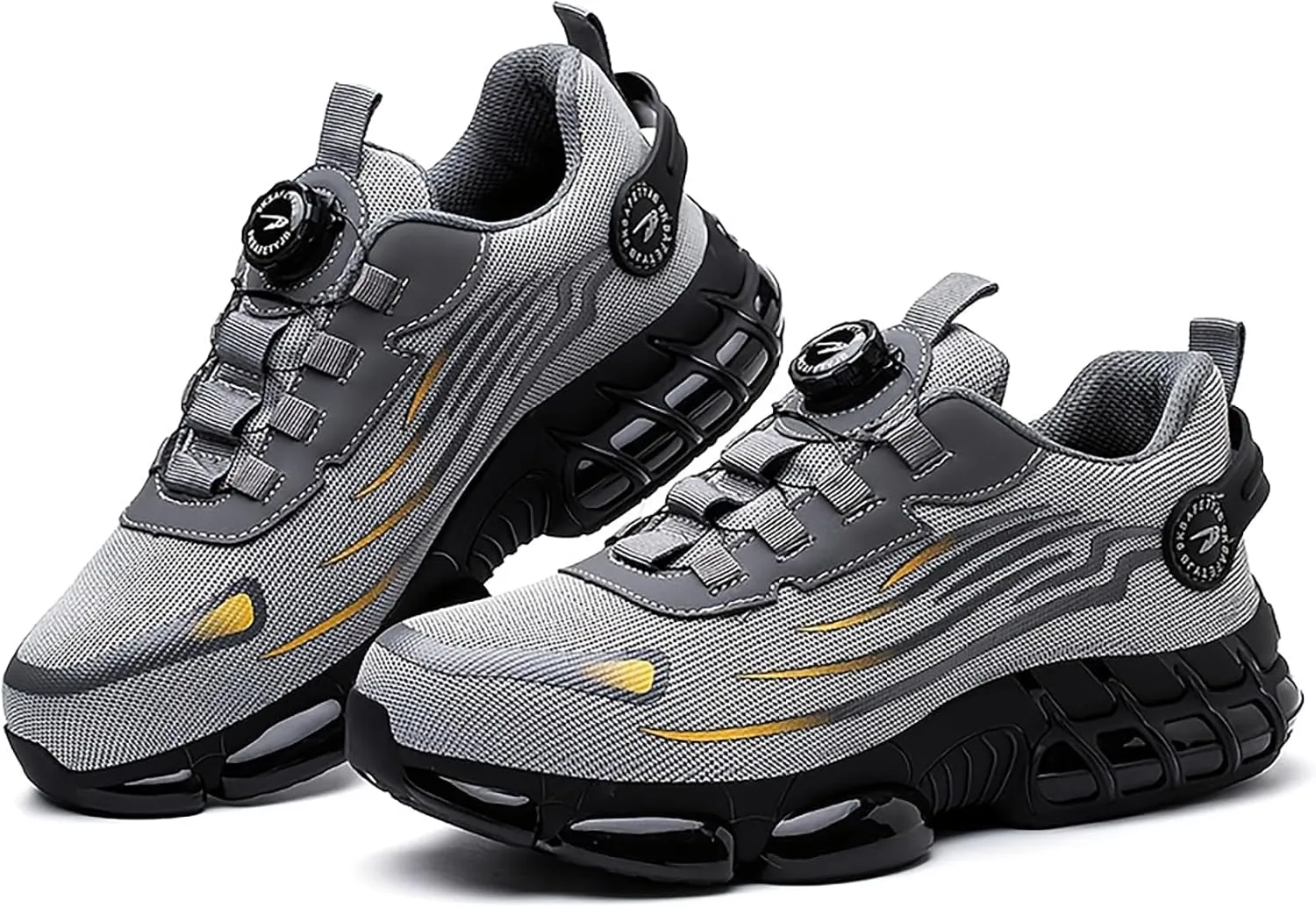 Steel Toe Shoes for Men Women - Slip & Puncture Resistant, Lightweight & Breathable for Construction, Hiking, Climbing | All-Day Comfort Safety Work Shoes