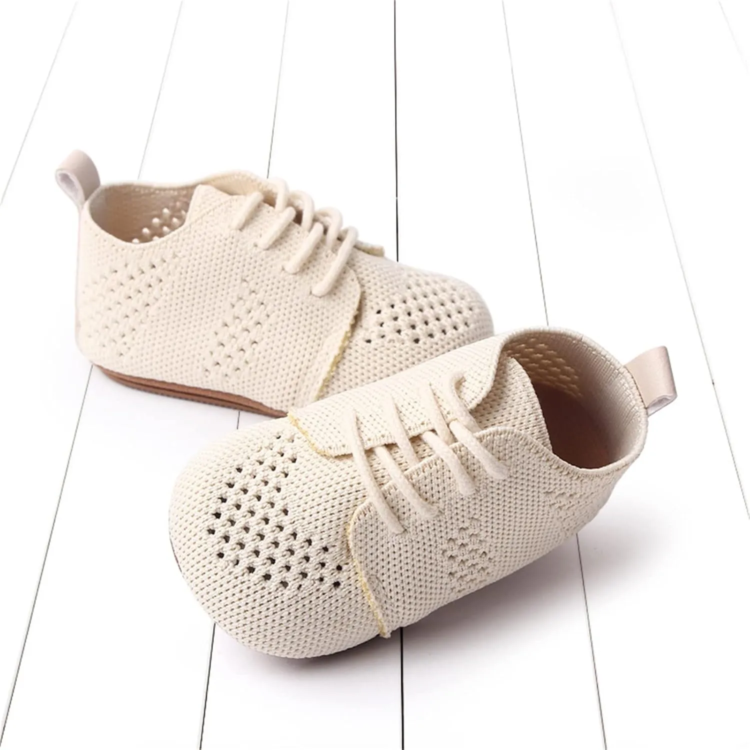 Toddler Baby Hollow Mesh First-Walking Trainers Shoes Infant Boys Girls Lightweight Non Slip Floor Sports Sneakers