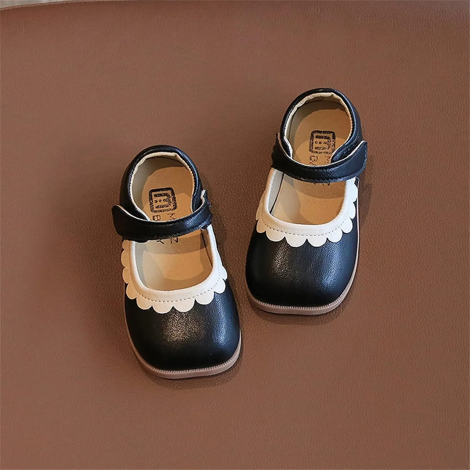 Toddler Boots for Girls Fringe Summer and Autumn Girls Boots Cute Flat Solid Color Lace Hook Loop Girl Boots for Work