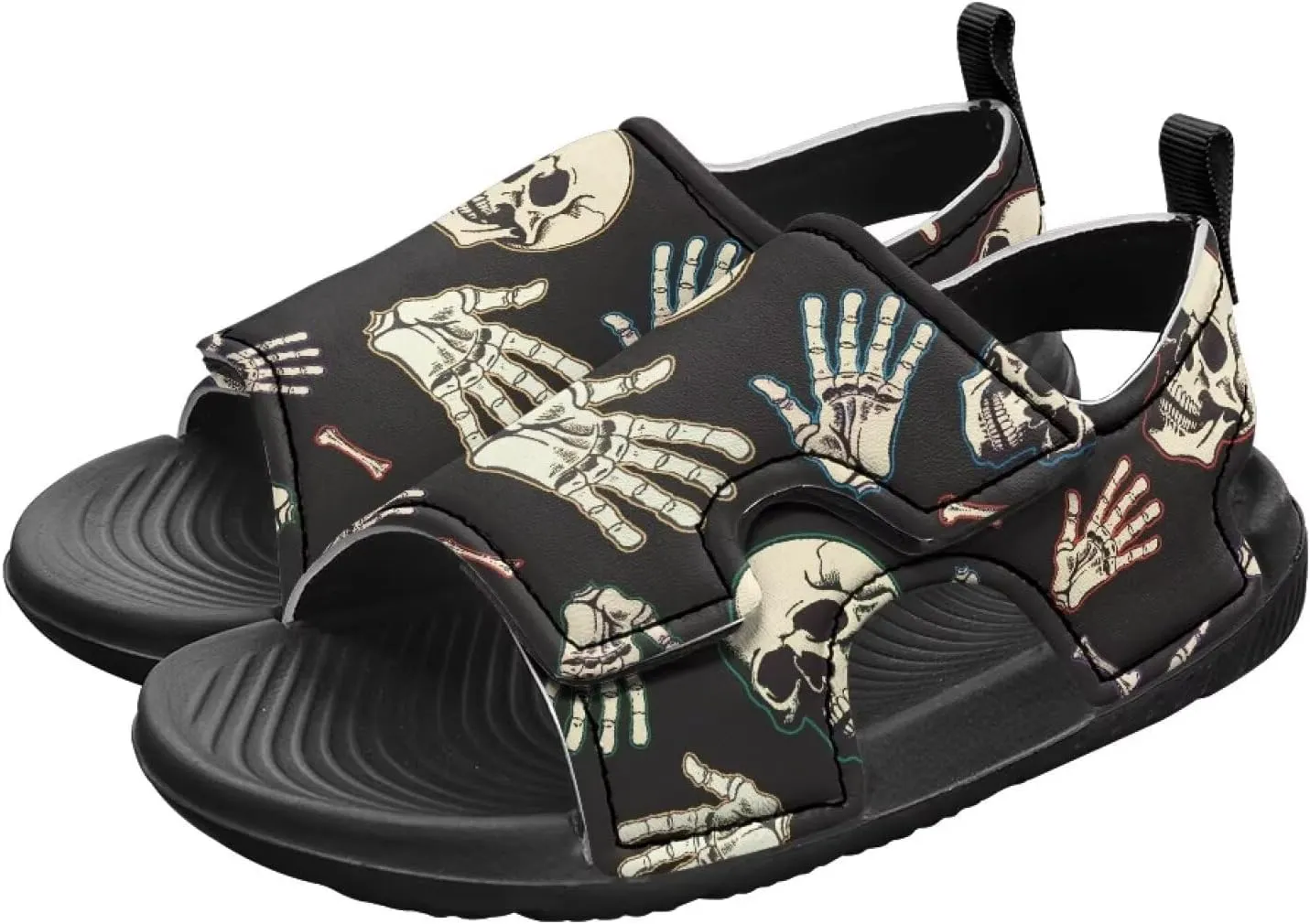 Toddler Boy Sandals Funny Summer Shoes for Kids Slip On Sandals