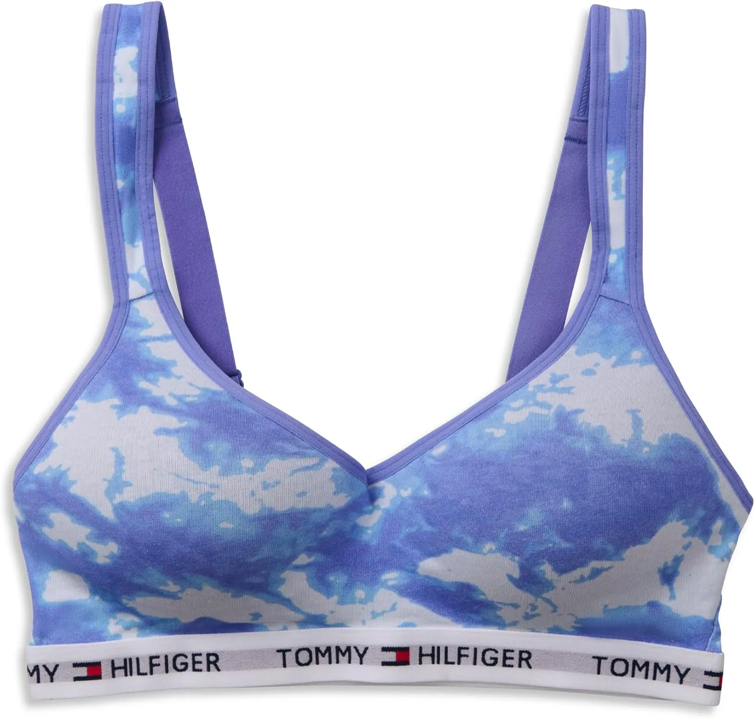 Tommy Hilfiger Women's Light Lift Classic Cotton Bralette Bra