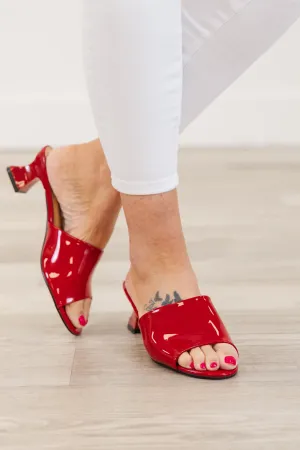 Turn The Lights Back On Heel, Red