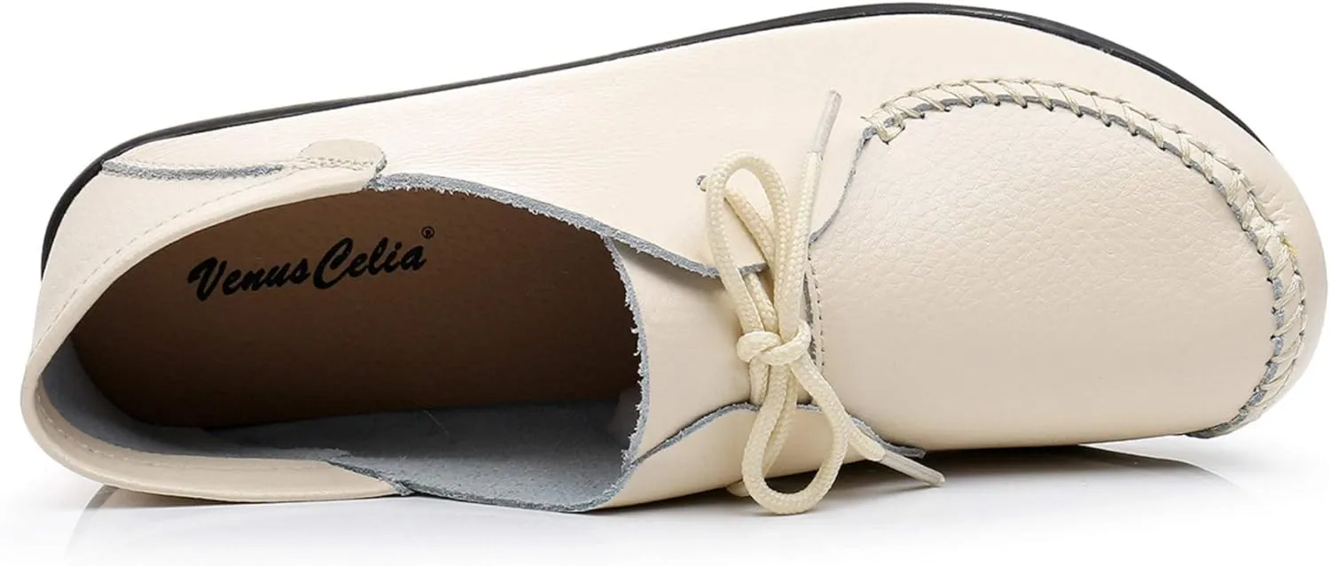 VenusCelia Women's Comfort Walking Cute Flat Loafer