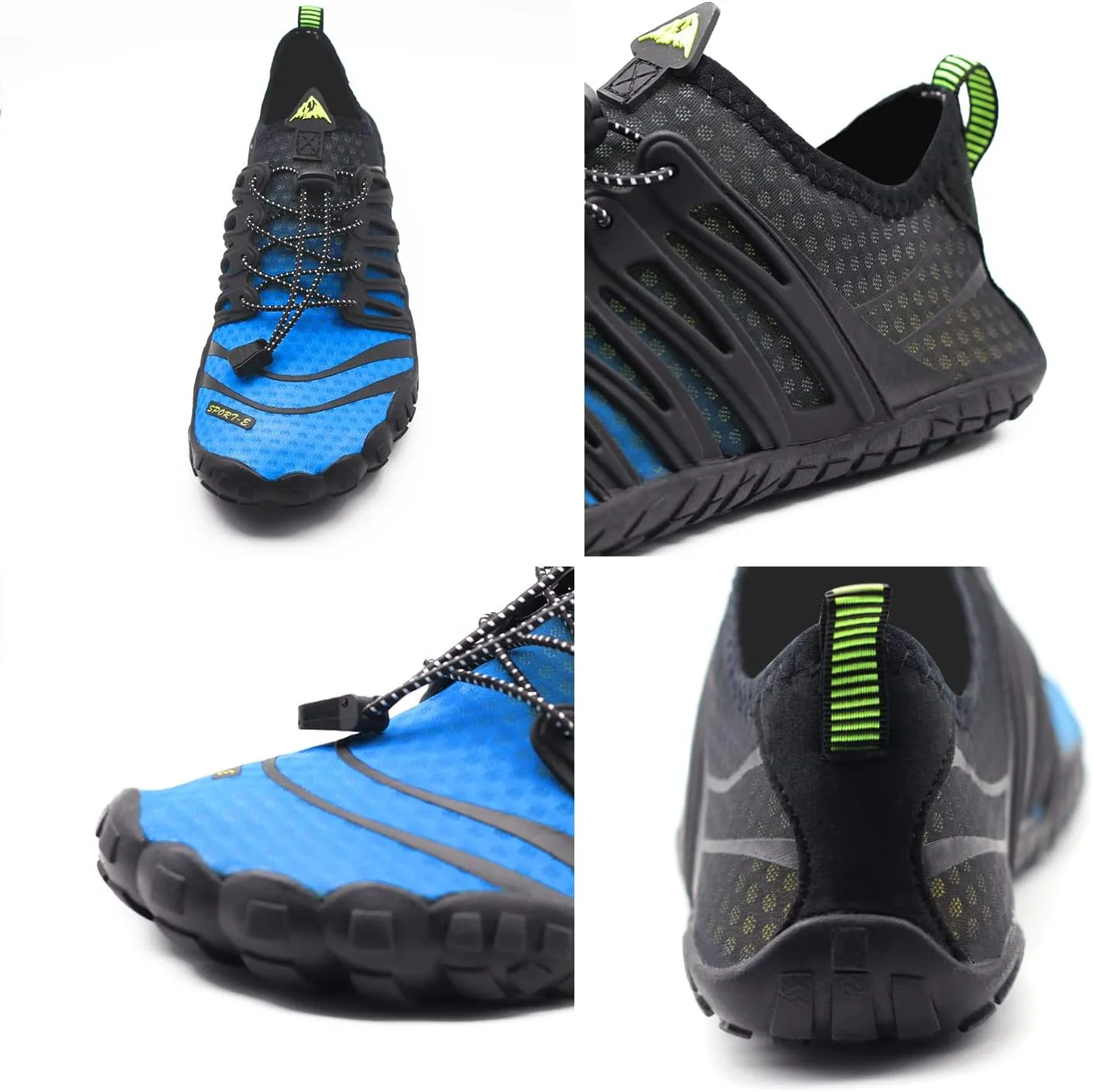 Water Shoes for Men Women Quick-Dry Lightweight Barefoot Swim Beach Pool Surf Camping Aqua Rock Climbing Sports Hiking Walking Shoes Socks