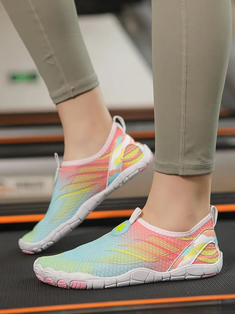 Water Shoes for Women Men Trail Running Healthy & Non-Slip Barefoot Shoes Aqua Swim Beach Shoes Breathable Quick Dry Lightweight Shoes Outdoor Sport Hiking Walking Shoes