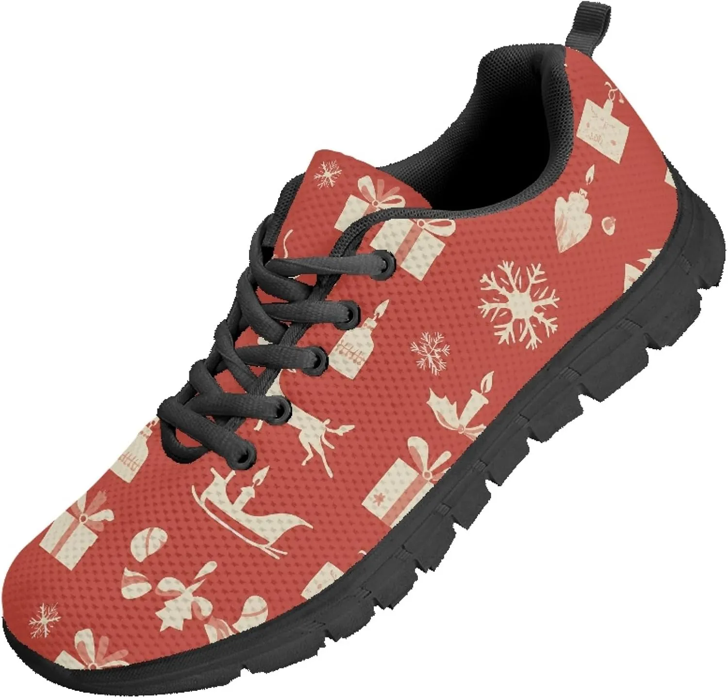 Womens Breathable Sports Shoes Teens Trainer Running Travel Sneaker Walking Low Heel Lightweight Sneakers