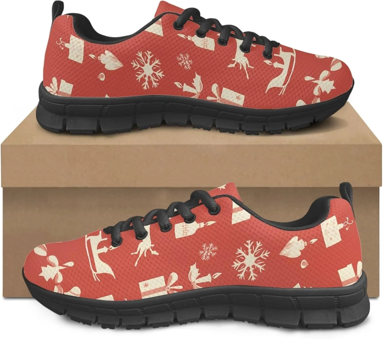 Womens Breathable Sports Shoes Teens Trainer Running Travel Sneaker Walking Low Heel Lightweight Sneakers